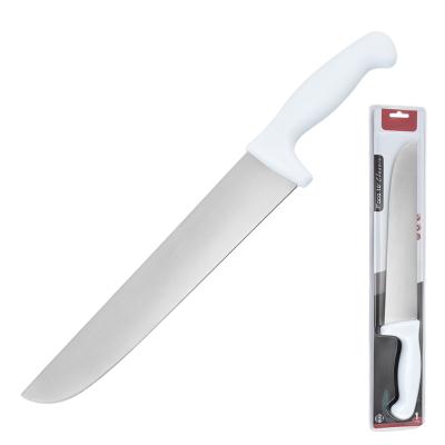 China 10 inch factory viable direct supply kitchen utensil kitchen knife meat cleaver knife with plastic handle for sale