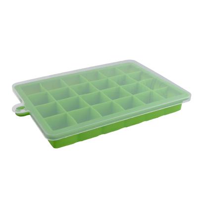 China Ice Cube Maker Amazon 2021 Hot Sale Ice Cube Tray Ice Cube Container Ice Cube Molds Silicone Juice Molds for sale