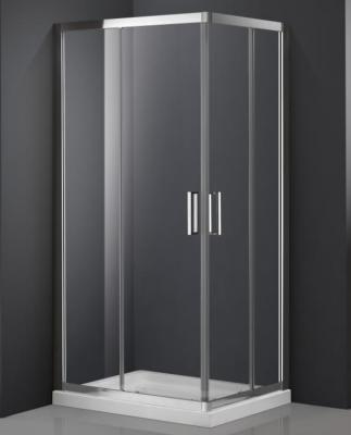 China Aluminum,   Bathroom Shower Room,Double Sliding Door ,matte black for sale