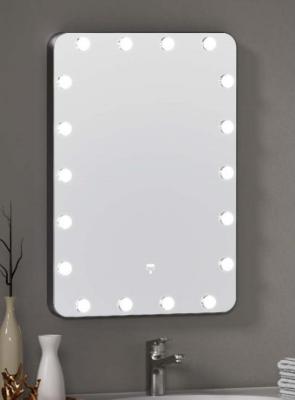 Chine Monture murale LED éclairée Miroirs de salle de bain chaud blanc 3000K à vendre