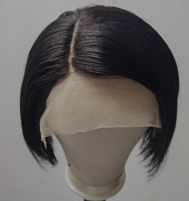 China Other Wholesale 180 HD density short wig, delicate color Sassoon wig, real hair preferred by black women, Brazilian good quality real for sale