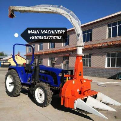 China Chaff Cutter Electric Corn Silage Harvester Baling And Wrapping Machine for sale