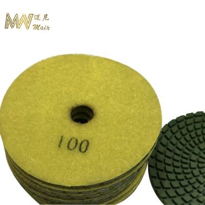 China Competitive price with high quality dry and wet polishing pads three steps for sale