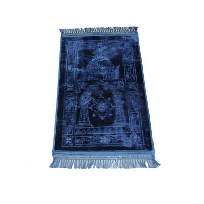 China Wholesale High Quality Mini Washable Prayer Mat Muslim 3d Style Tassel Prayer Mat Prayer Blankets New For Mosque for sale