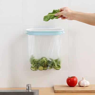 China Sustainable Storage Fashion Rack Garbage Rack Wall Mount Wall Trash Bag Hanging Rack for sale