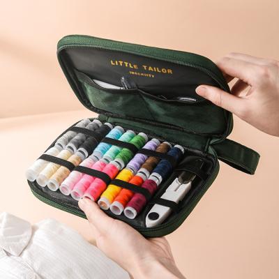 China Abrasion Resistance Sewing Thread Supplies Kit Home Travel Multi-Function Sewing Kit Bag Household Needlework Set for sale