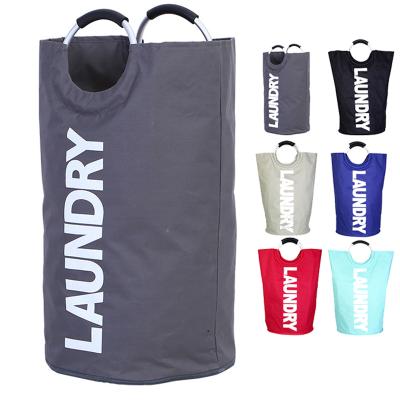 China CLASSIC Laundry Dirty Bags Cloth Hamper Cloth Hamper Oxford Clothes Storage Bag Foldable Dirty Baskets for sale