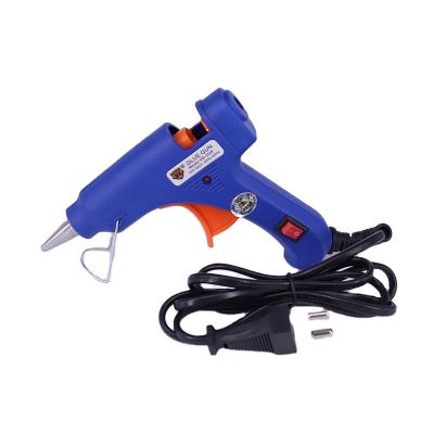 China Unrated Factory Wholesale 20W Hot Melt Glue Gun With Switch Bracket Glue Gun DIY Household Manual Glue Gun for sale