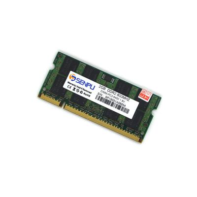 China Manufacturer Supply In Stock Laptop Memory 2GB DDR2 Fast Shipping Ram Undepreciated for sale