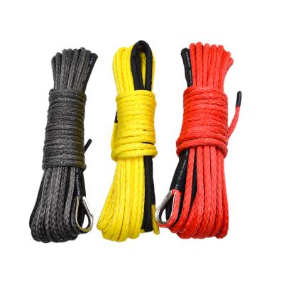 China AUTO Winch Ultra High Strength Rope Used For Car Cross Country Trailer Vehicle Self Rescue for sale