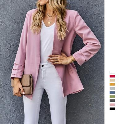 China Newest Tuxedo Anti-Wrinkle Jacket Women Women's Coat High Fashion Plus Size Blazer Woman for sale