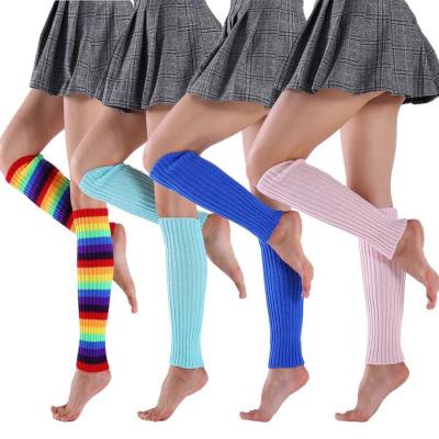 China Party Womens Winter Over The Knee High Legless Socks Knit Leg Warmers Winter Warm Long Sleeve for sale