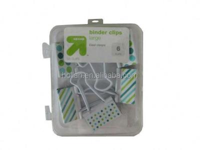 China Metal Documents Paper Binder Clips for sale