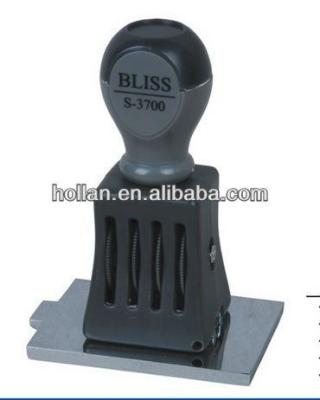 China Office Number High Quality Rubber Rolling Self Inking Stamp for sale