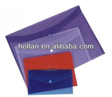 China High Quality Clear PP A5 Document Bag for sale