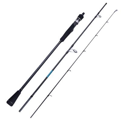 China Full Carbon Fuji Set Accessory 1.91m 6.3ft Saltwater Boat 14kgPower Fishing Carbon Solid Tilt Pro Rod Slow Basting for sale