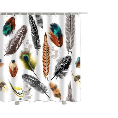 China Fantasy Bath Figure Printed Curtain Personalized Custom Designed Printing Bathroom Shower Curtain SC-101 for sale