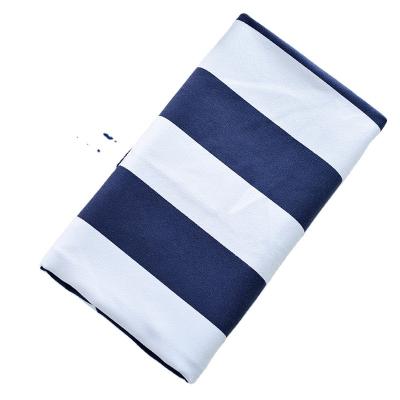 China Factory direct wholesale quick-drying striped beach towel safe for children with low price for sale