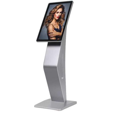 China Indoor Information Verification Touch Screen Kiosk With Camera Vertical Self Service Interactive Kiosk for sale