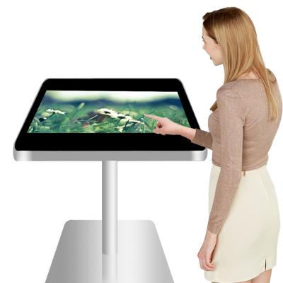 China 21.5 Inch Indoor Multi Touch Screen Smart Coffee Table Waterproof Interactive Digital Advertising Displays for sale