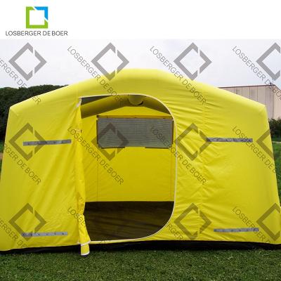 China Portable Inflatable Disinfection Channel Medical Emergency Temporary Tent RDS for sale