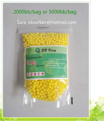 China ABS airsoft bbs, 0.12g softair bbs, bb bullets softair for sale