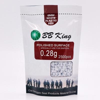 China Electronic toy bb blast pellets, 0.28gram air biodegradable soft bio BBS, 6mm plastic balls for sale