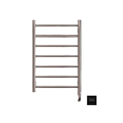 China Towel Warmer Electric Heated Towel Rack Wall Mount Plug In / Wired Heated Towel Rail for sale