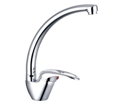 China Modern Single Lever Round Spout Kitchen Bathroom Faucet Set OEM Head Mirror Effect Surface Sink Mixer Tap for sale