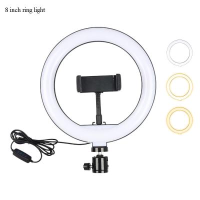 China Mini LEADWIN 8 inch ring light with tripod stand led ring light neweer ring light for sale