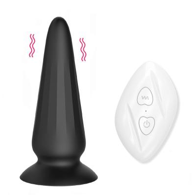 China Amazon Sale Penis Ring And Ball Loop Vibrator Silicone Remote Control Hot Sharp Prostate Massager Anal Sex Toys Vibrating Butt Plug - for sale