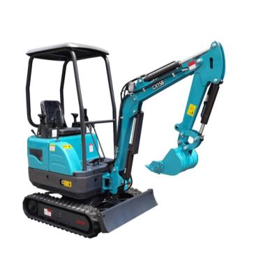 China Earthmoving Machinery Mini Excavator Factory Manufacture Various 1.5 Ton Hydraulic Mini Crawler Excavator for sale