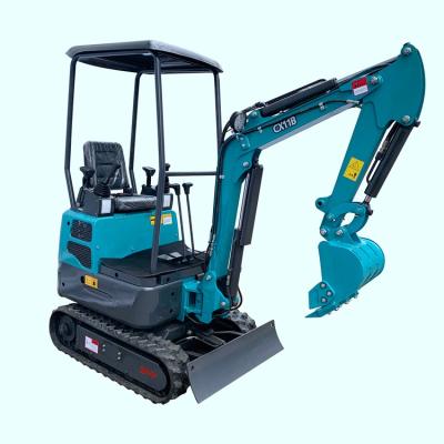 China Earthmoving Machinery Mini Excavator Made Top Quality mini 1 Ton Wheel Micro Excavator from China for sale