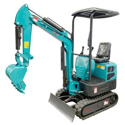 China Mini Excavator New Style Portable CX11A Multifunctional Excavator Loader of Earth Moving Machinery Small for sale