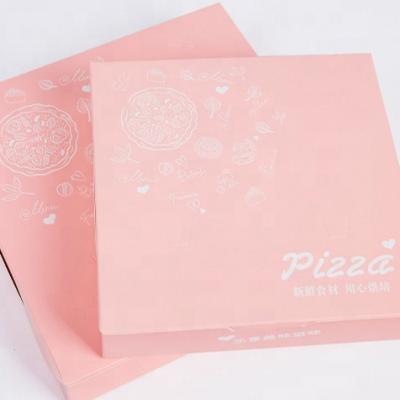 China Recycled Multicolor OEM Private Label Material Custom Corrugated Pizza Box Eco-Friendly Packaging Slotted Box for sale