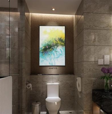 China Contemporary Wall Art Handmade Bathroom Decoration Hotel Wall Art Abstract Oil Painting On Canvas for sale