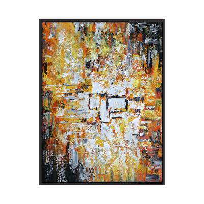 China Customized Handmade 100% Modern Oil Painting Dafen Hotel Corridor Abstract Oil Painting Canvas Wall Art for sale