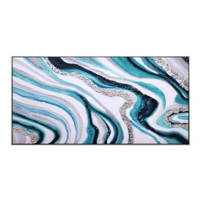 China Standard Wall Decor Hotel Room Abstract Modern Handmade Oil Painting Canvas for sale