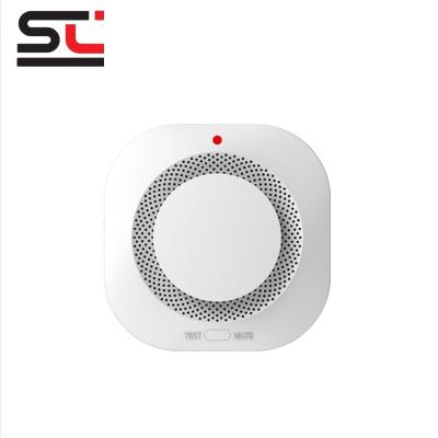 China Tamper Alarm Tuya Sensor Smoke WiFi Household Fire Sensor Detector With Smoke Detector Sensor For Home Security for sale