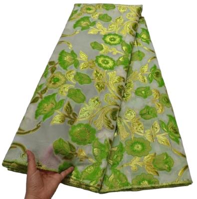 China Middle East Muslim Arabian bazin riche getzner african damask jacquard brocade fabrics for dresses bazin riche getzner original for sale