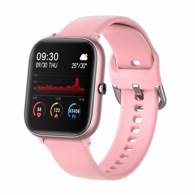 China Touch Screen Fitness Tracker 1.4 Inch Color Touch Screen P20 Monitor Heart Rate Blood Pressure Smart Band Healthy Watch For Android IOS for sale