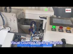 220v automatic screw silicone plastic visual counting and packaging machine