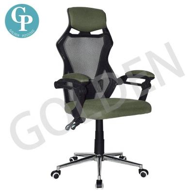 China Adjustable (Height) High-Back Mesh Computer Chair with Flip-Up Arms and Head Rest - Black BIFMA Certified for sale