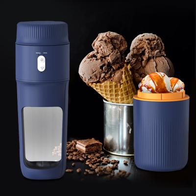 China Car TastyJuicer Mini USB Rechargeable Ice Cream Maker Smoothie Maker Household Portable Smart Juicer for sale