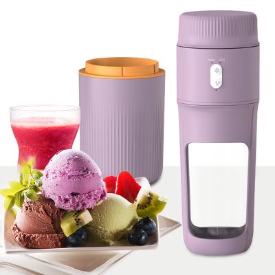 China Rechargeable Fruit Juicer TastyJuicer Electric Blender Car USB Ice Cream Maker Portable Household for sale