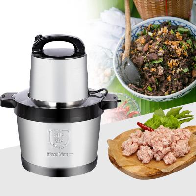 China RV 6L Chopper Electric Mini Meat Grinder Household Food Chopper Powerful Meat Grinder Processor for sale