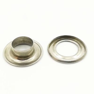 China Nickel Free Round Garment Accessory Supplies Eyelets Custom Metal Apparel Wholesale Fashion Garment Shoes DIY Eyelets for sale