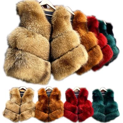 China High-end Cultivated Raccoon Girl Coat Women Real Fur Jacket Real Raccoon Girl Fur Vest Autumn Winter Coat Hot Anti-wrinkle Spring Style for sale