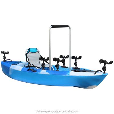 China LLDPE 2018 hot sale single kayak fishing kayak jet kayak sit on top 1 person putting motor is available for sale