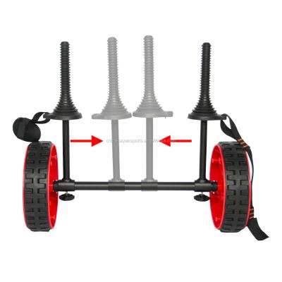 China Adjustable Aluminum Tools Kayak Trolley Kayak Trolley for sale